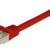 Cavo di Rete Patch in Rame Cat. 6A SFTP LSZH 0,5 m Rosso