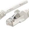 Cavo di rete Patch in Rame Schermato Cat. 5e Bianco F/UTP 3 m