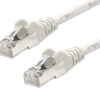 Cavo di rete Patch in Rame Schermato Cat. 5e Bianco F/UTP 3 m