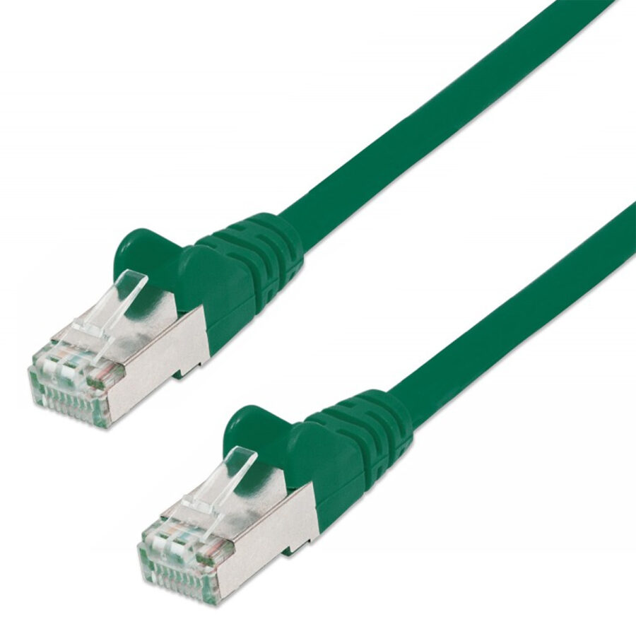 Cavo di rete Patch in Rame Schermato Cat. 5e Verde F/UTP 20 m