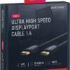 Cavo DisplayPort 1.4 Maschio/Maschio 3m Alta Qualità
