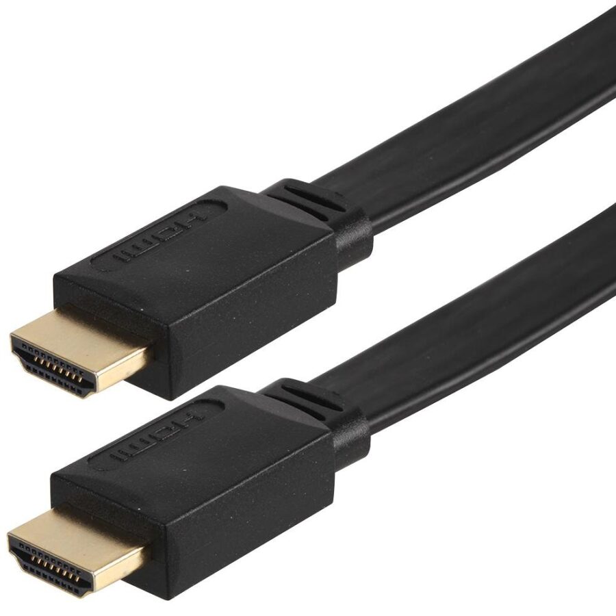 Cavo HDMI High Speed con Ethernet A/A M/M Piatto 2m