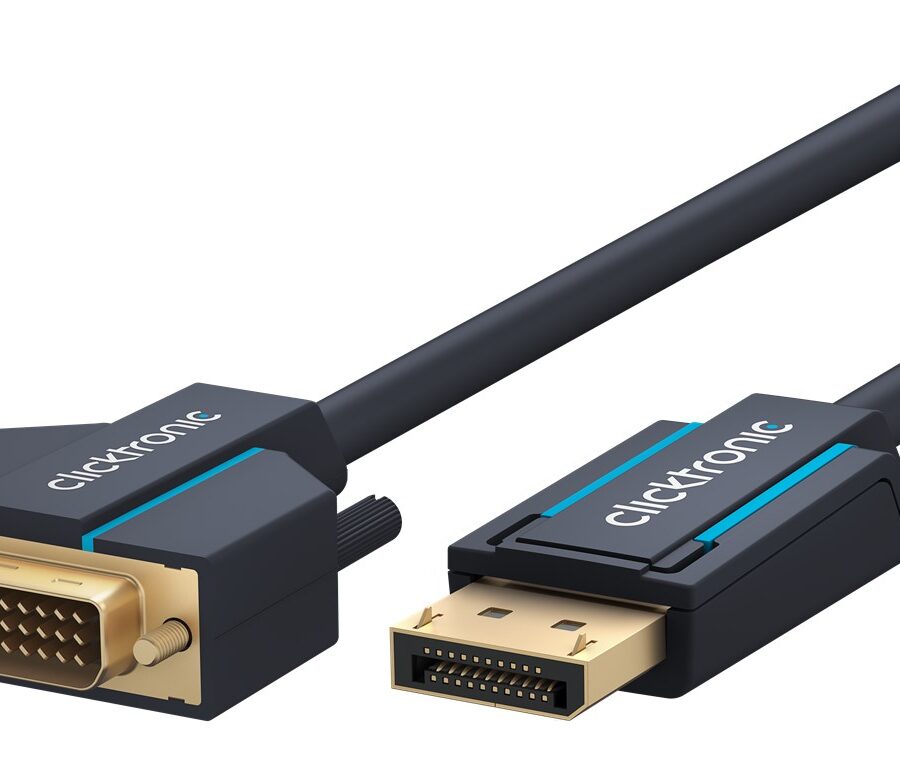 Cavo Monitor DisplayPort Maschio a DVI-D Maschio 3 m Blu