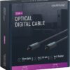 Cavo ottico digitale audio Toslink/Toslink 15 m