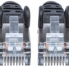 Cavo Patch Cat.7 Plug RJ45 6A S/FTP LSZH 10m Nero