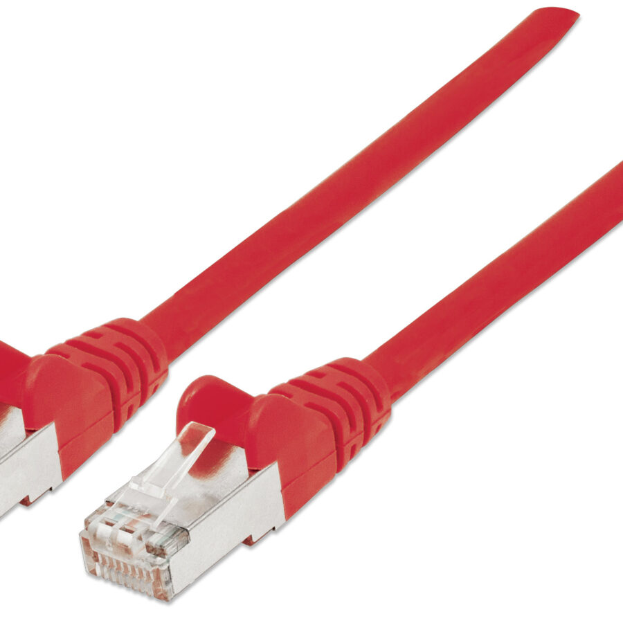 Cavo Patch Cat.7 Plug RJ45 6A S/FTP LSZH 10m Rosso