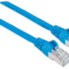 Cavo Patch Cat.7 Plug RJ45 6A S/FTP LSZH 1m Blu