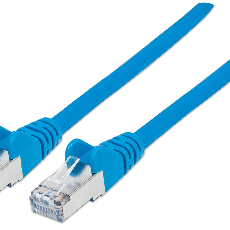 Cavo Patch Cat.7 Plug RJ45 6A S/FTP LSZH 2m Blu