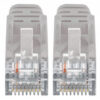 Cavo patch di rete Cat6 UTP Slim  0,5 m grigio