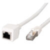 Cavo Patch RJ45 di Prolunga CAT 6A S/FTP AWG26 2m Bianco