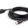 Cavo Prolunga Attivo Extender USB Hi Speed Estensore di Segnale 20m Nero