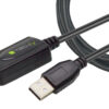 Cavo Prolunga Attivo Extender USB Hi Speed Estensore di Segnale 20m Nero