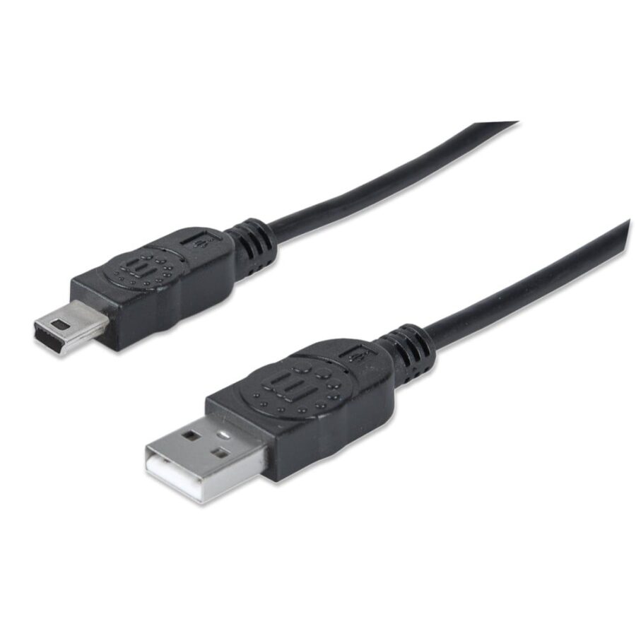 Cavo USB 2.0 OTG A maschio/Mini B maschio 1,8 mt