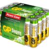 Confezione 24 Batterie GP Super Alcaline MiniStilo AAA: 24A/LR03