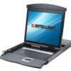 Console KVM Switch 8 Porte USB/PS2 con LCD 17'' da Rack 19'' Dual Rail