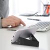 Coppia di Supporti Pieghevoli per Smartphone e Tablet Nero e Blu