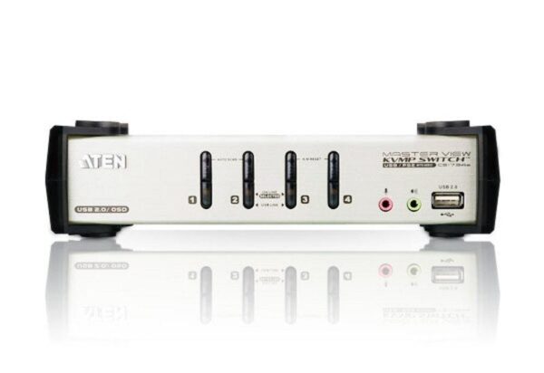 cs1734b-desktop-kvm-switches-fl-large_1_ KVM VGA audio Switch 4 porte USB/PS2 OSD, CS-1734B