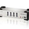 KVM VGA audio Switch 4 porte USB/PS2 OSD, CS-1734B