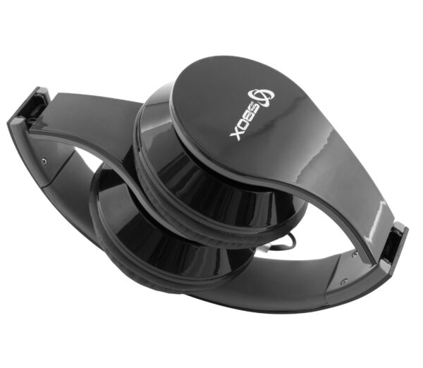 cuffie_stereo_con_microfono_hs-501b_nero-sbox-icsb-hs501bk-46981 Cuffie Stereo Pieghevoli con Microfono HS-501B Nero