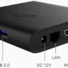 Decoder Smart AndroidTV BoxQ Google 4K Dolby con Dongle DVBT2