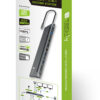 Docking Station 12 in 1 USB-C™ Hub VGA HDMI DP RJ45 con Lettore Micro SD/SD