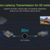 Extender HDMI 4K@60Hz su Cavo Cat.6/6A/7 Fino a 50m PoC