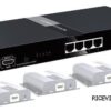 Extender Splitter 4 vie HDMI con IR su Cavo CAT6/6a/7 fino a 120m