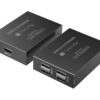 Extender USB 2.0 High-Speed 4 porte su cavo Cat.6 150m