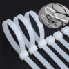Fascette Fermacavi Autobloccanti 300x4,8mm in Nylon 100pz Bianco