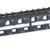 Frutto Keystone Cat.6A UTP Bianco con tappo antipolvere