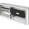 Armadio rack 19'' Ghost  con porta grigliata Bianco