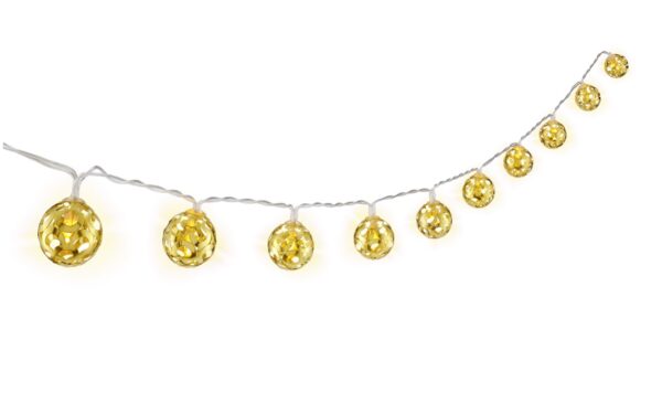 i-led-chain10led-goobay-i-led-chain10led-55210_2 Stringa 10 LED Ornamentali IP20 Bianco Caldo a Batteria con Timer