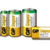 Set 12 Batterie AA Stilo GP Super