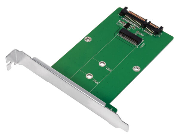 icc_io-sata-m2-logilink-icc_io-sata-m2-52233 Adattatore SSD SATA a M.2 SATA