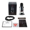 Microfono Professionale a Condensatore 96KHz 24bit 4 Record USB-C™ Nero