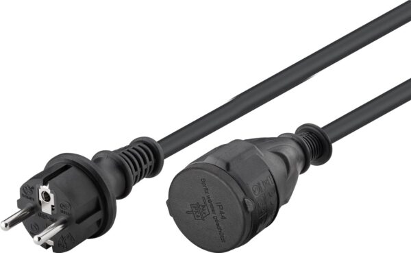 icoc_069-nc-250-goobay-icoc_069-nc-250-54913_3 Cavo Alimentazione Schuko Maschio / Femmina da Esterno 25m Nero
