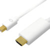 Cavo Convertitore Mini DisplayPort V.1.2 (Thunderbolt) a HDMI M/M 1m