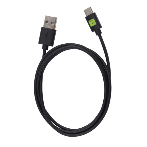 icoc_musb31-cmam10t-techly-icoc_musb31-cmam10t-52487 Cavo USB 3.2 Gen 1 A Maschio / USB-C™ Maschio 1m Nero