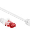 Cavo di rete Patch Connettore Angolato 90° CCA Cat.6 UTP 2m Bianco