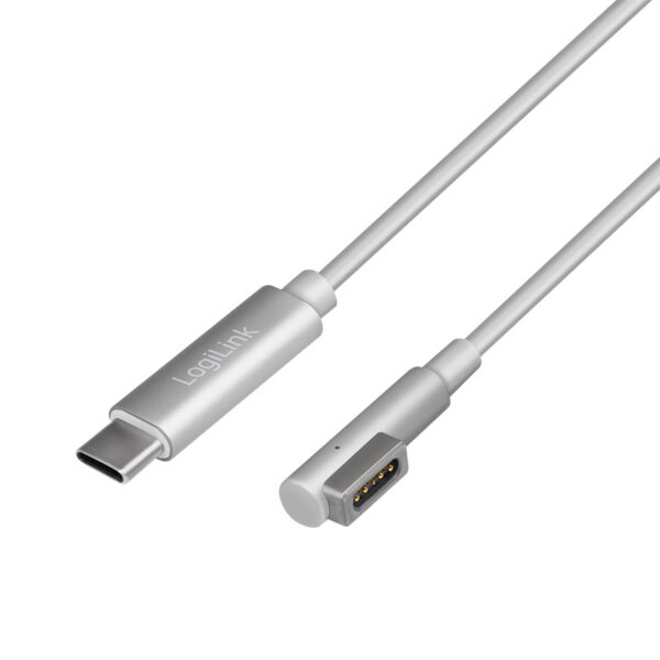 icoc_usbc-msafe-logilink-icoc_usbc-msafe-52569 Cavo di ricarica USB-C™ per Apple MagSafe, silver