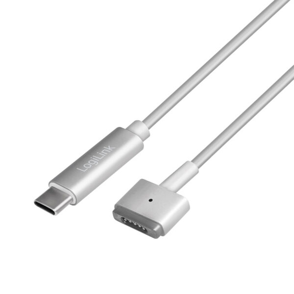 icoc_usbc-msafe2-logilink-icoc_usbc-msafe2-52570 Cavo di ricarica USB-C™ Compatibile con Apple MagSafe 2, silver