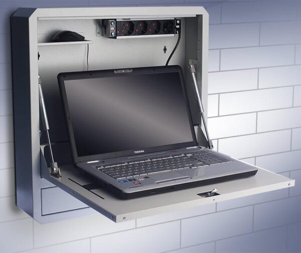 icrlim01-icrlim01-46836 Box di Sicurezza per Notebook e Accessori per LIM Prof. 127 Grigio
