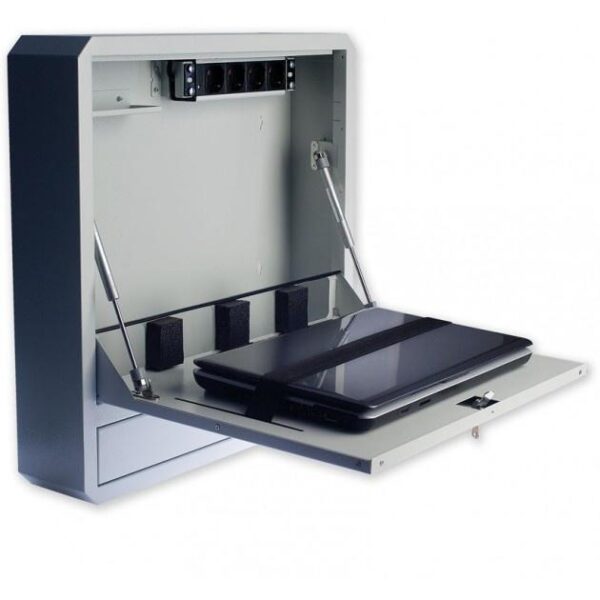 icrlim01-icrlim01-46836_3 Box di Sicurezza per Notebook e Accessori per LIM Prof. 127 Grigio