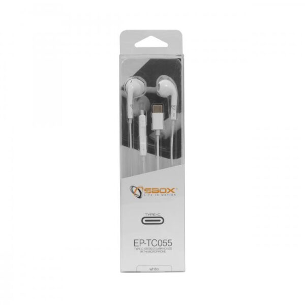 Auricolari Audio Stereo USB-C™ Passivi con Microfono Bianco