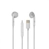 Auricolari Audio Stereo USB-C™ Passivi con Microfono Bianco