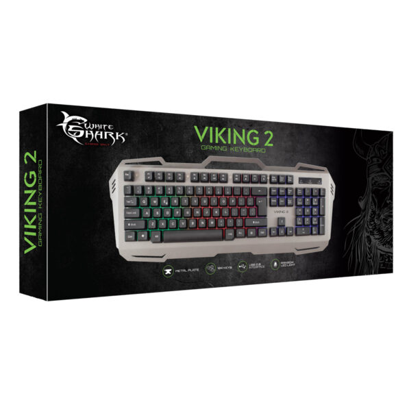 icsb-gk1924-white_shark-icsb-gk1924-52624_3 Tastiera Gaming Viking-2 USB Metal GK-1924