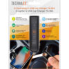 Accendino Elettronico Senza Fiamma con Uscita USB 2,4A, 4824