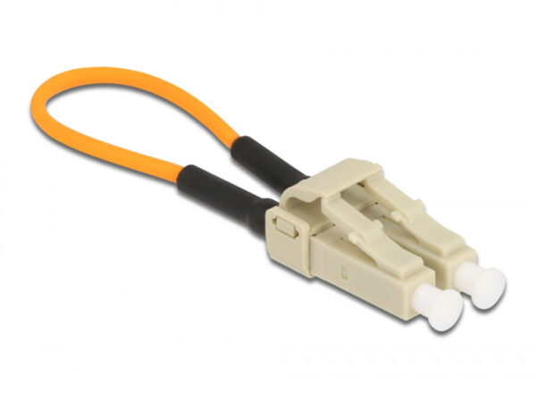 ilwl-adp-lcom1-delock-ilwl-adp-lcom1-53854 Cavo di Prova Accoppiatore Loopback Fibra Ottica Multimodale OM1 LC
