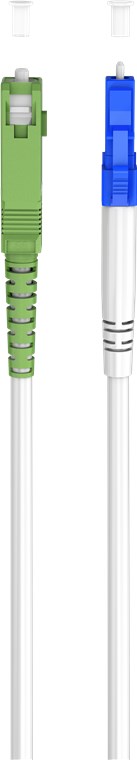 ilwl_d9-mal-010-goobay-ilwl_d9-mal-010-55807_2 Cavo in Fibra Ottica FTTH Monomodale SC-APC (8°)/LC-UPC OS2 9/125 Simplex 1m