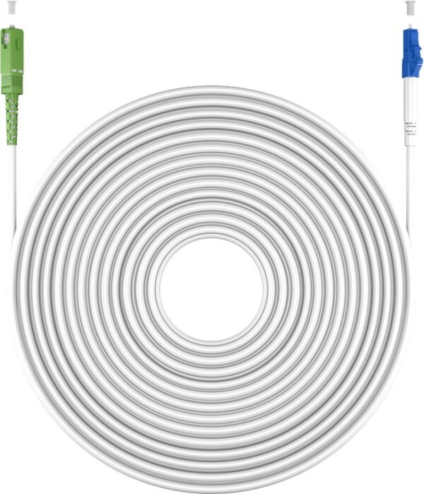 ilwl_d9-mal-010-goobay-ilwl_d9-mal-010-55807_3 Cavo in Fibra Ottica FTTH Monomodale SC-APC (8°)/LC-UPC OS2 9/125 Simplex 1m